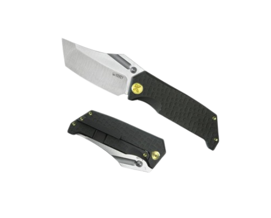 Kubey Hamster Flame & Black Titanium Handle 14C28N