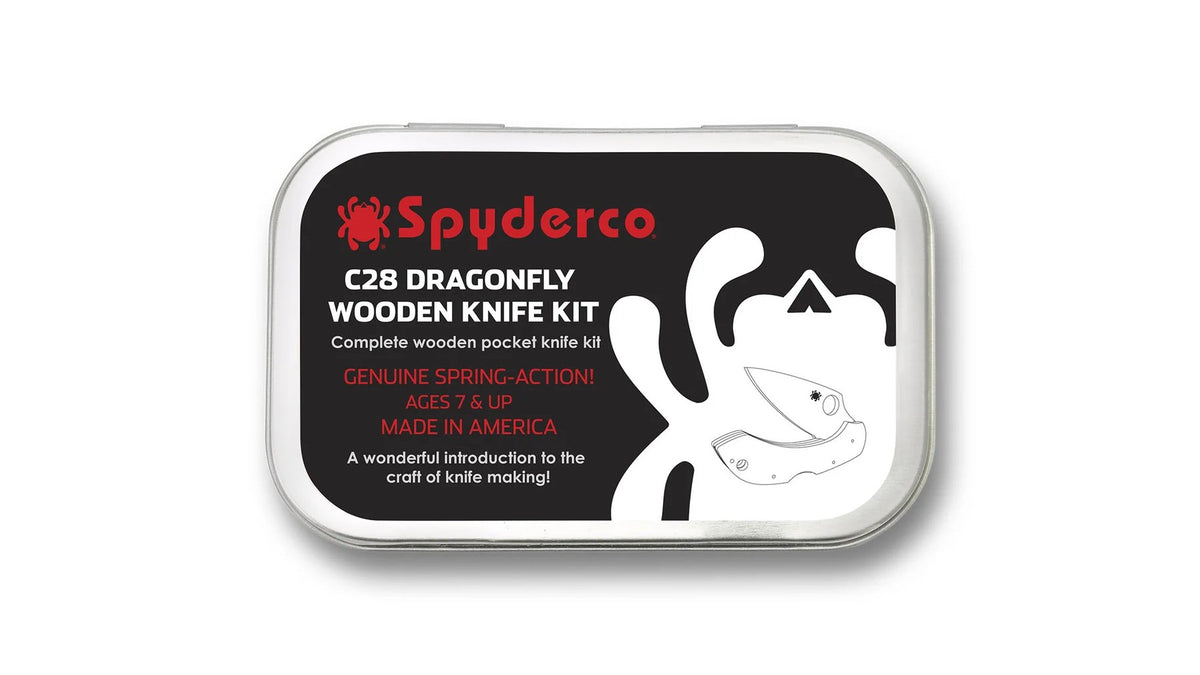 Spyderco Dragonfly Wooden Knife Kit