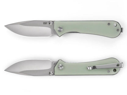 NUKNIVES Kumpanter Jade/Black G10 D2
