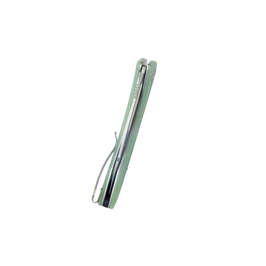 Kubey Merced Jade G10 Handle AUS-10 Blade