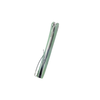 Kubey Merced Jade G10 Handle AUS-10 Blade