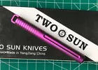 TwoSun PEN03 Mini Pen Purple Titanium Body Black Ink (NEW - CLOSEOUT)