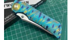 TwoSun TS622 Splashed Ink Titanium Handle YJ01-V2 Blade