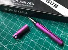 TwoSun PEN03 Mini Pen Purple Titanium Body Black Ink (NEW - CLOSEOUT)