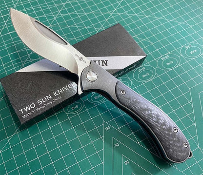 TWOSUN TS388 Titanium Carbon Fiber YJ01-V1 Blade