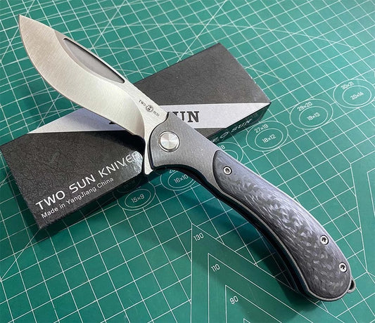 TWOSUN TS388 Titanium Carbon Fiber YJ01-V1 Blade
