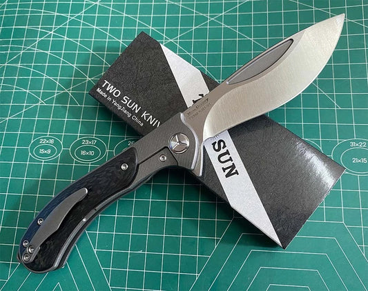 TWOSUN TS388 Titanium Carbon Fiber YJ01-V1 Blade
