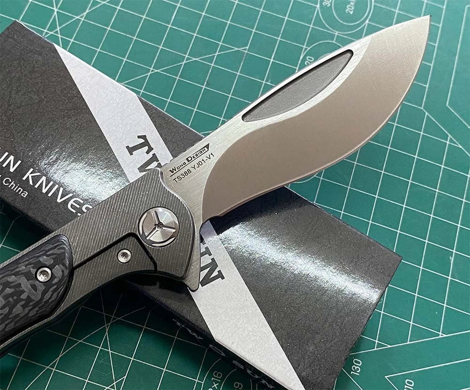 TWOSUN TS388 Titanium Carbon Fiber YJ01-V1 Blade