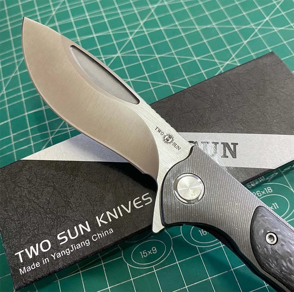 TWOSUN TS388 Titanium Carbon Fiber YJ01-V1 Blade